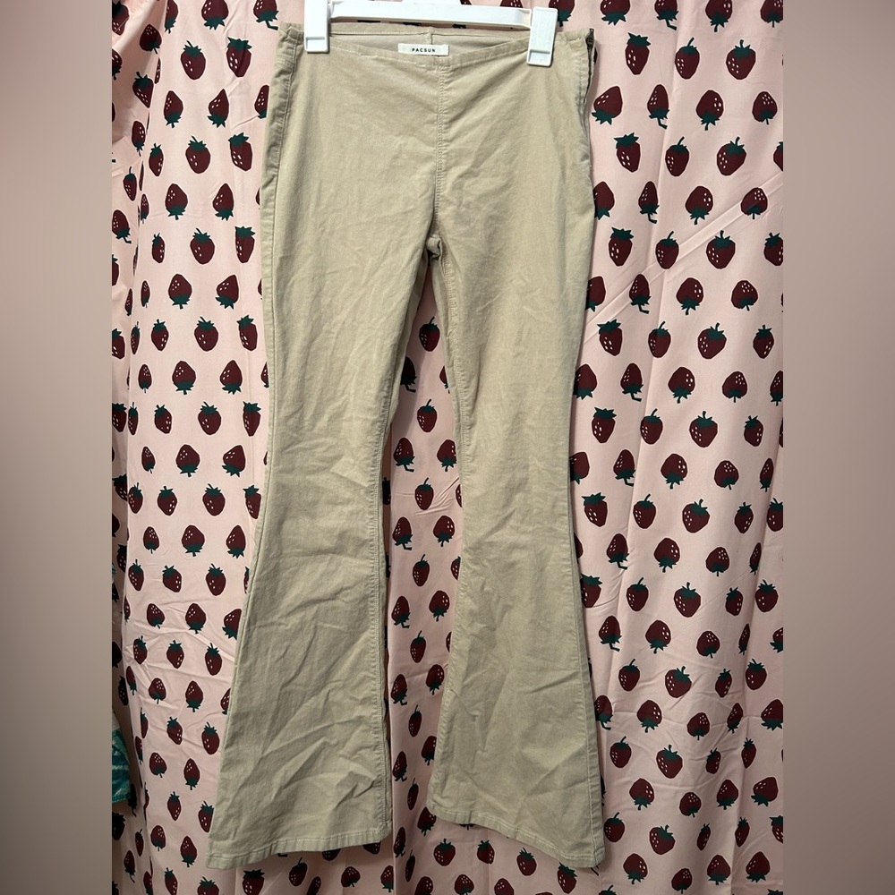 Pacsun Low Rise Flare Corduroy Pants